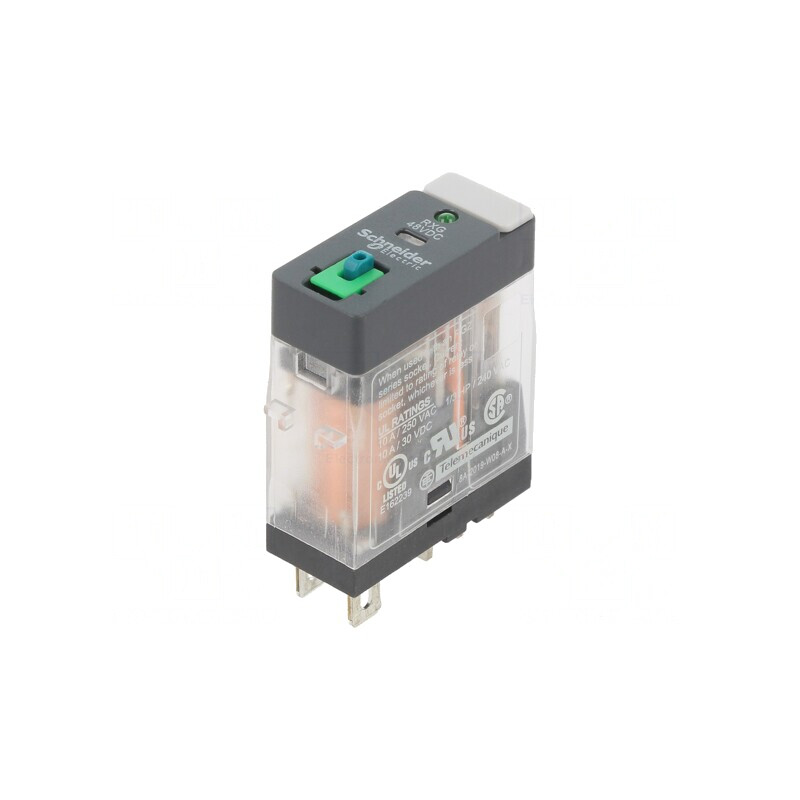 Releu Electromagnetic SPDT 48VDC 10A 250VAC | Electronic-mag.ro | Componente Electronice Releu Electromagnetic SPDT 48VDC 10A 250VAC | Electronic-mag.ro | Componente Electronice