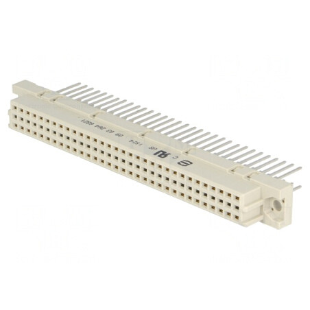 Mufă DIN 41612 Tip C Mamă 64 Pin Conexiuni Înfășurate | Electronic-mag.ro | Componente Electronice