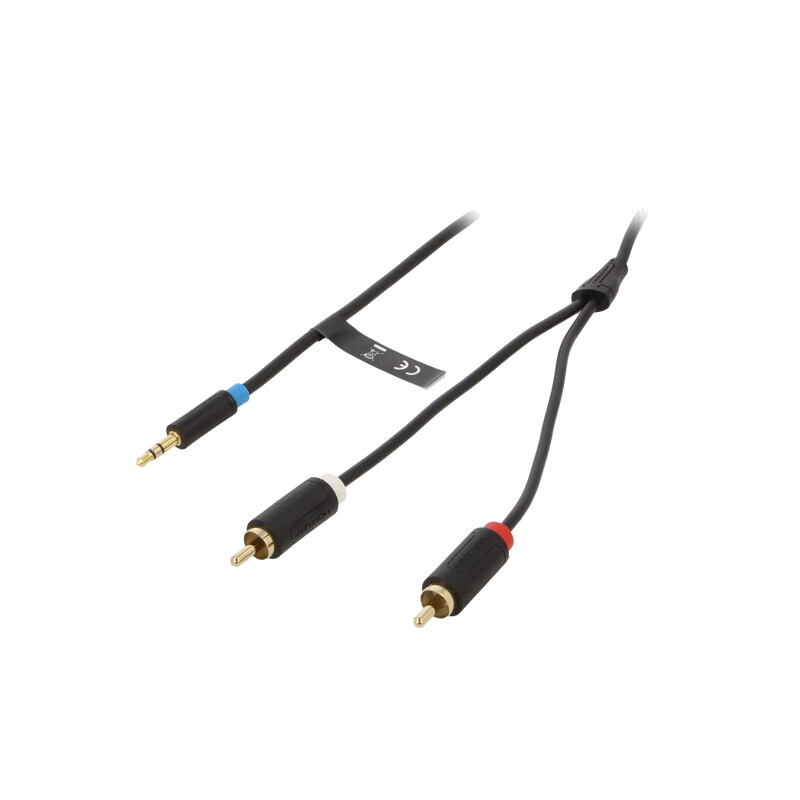 Cablu Audio Jack 3.5mm la RCA x2 8m Aurit Negru | Electronic-mag.ro | Componente Electronice Cablu Audio Jack 3.5mm la RCA x2 8m Aurit Negru | Electronic-mag.ro | Componente Electronice