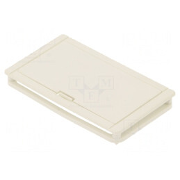 Compartiment Baterii Alb 39mm x 68.5mm | Electronic-mag.ro | Componente Electronice