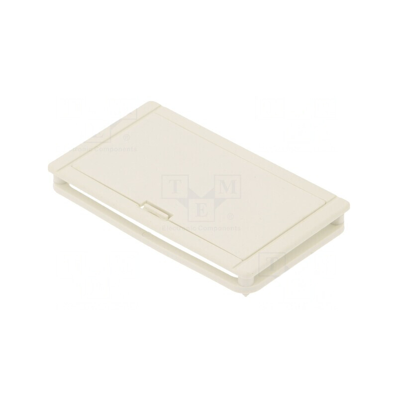 Compartiment Baterii Alb 39mm x 68.5mm | Electronic-mag.ro | Componente Electronice