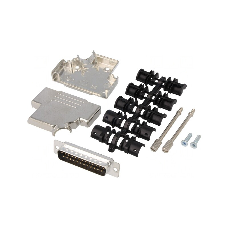 Mufă D-Sub 25 PIN Tată Lipire Neagră | Electronic-mag.ro | Componente Electronice Mufă D-Sub 25 PIN Tată Lipire Neagră | Electronic-mag.ro | Componente Electronice