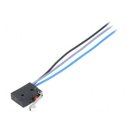 Microîntrerupător cu Manetă și Rulment 6A/250VAC | Electronic-mag.ro | Componente Electronice