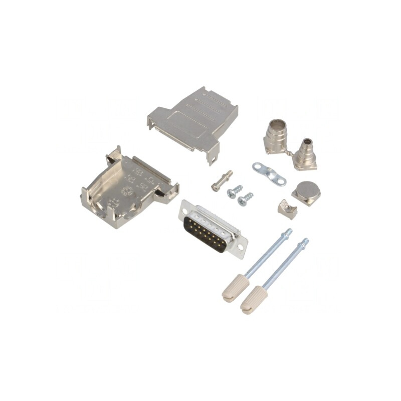 Mufă D-Sub 15 PIN tată cablu neagră | Electronic-mag.ro | Componente Electronice Mufă D-Sub 15 PIN tată cablu neagră | Electronic-mag.ro | Componente Electronice