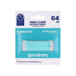Pendrive USB 3.2 64GB Mentă | Electronic-mag.ro | Componente Electronice