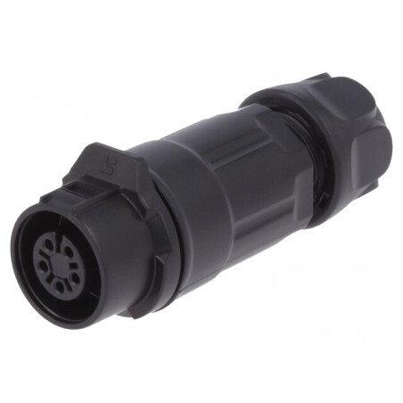Conector Circular Mufă 12mm 5-PIN Aurit 5A | Electronic-mag.ro | Componente Electronice