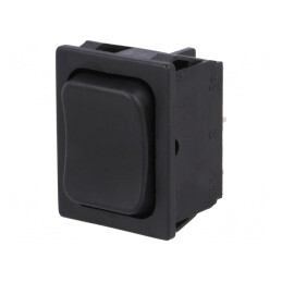 Comutator Bascule DP3T 6A 250V Negru | Electronic-mag.ro | Componente Electronice