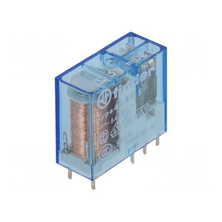 Releu Electromagnetic DPDT 5V 15A | Electronic-mag.ro | Componente Electronice