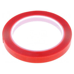 Bandă adezivă dublă acrilică 12mm x 5m | Electronic-mag.ro | Componente Electronice