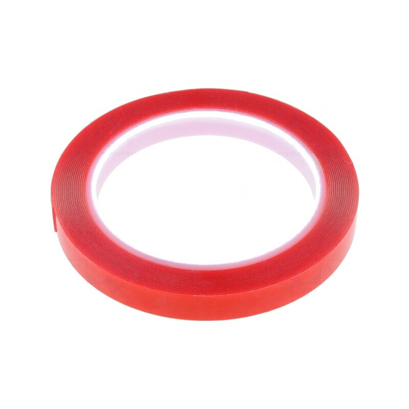 Bandă adezivă dublă acrilică 12mm x 5m | Electronic-mag.ro | Componente Electronice