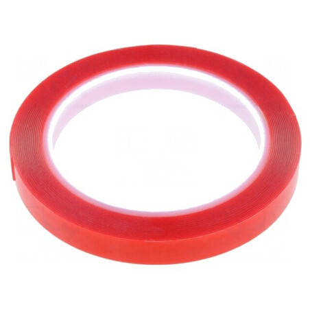 Bandă adezivă dublă acrilică 12mm x 5m | Electronic-mag.ro | Componente Electronice