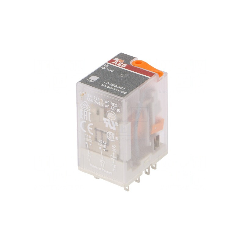 Releu Electromagnetic DPDT 230VAC 12A | Electronic-mag.ro | Componente Electronice Releu Electromagnetic DPDT 230VAC 12A | Electronic-mag.ro | Componente Electronice