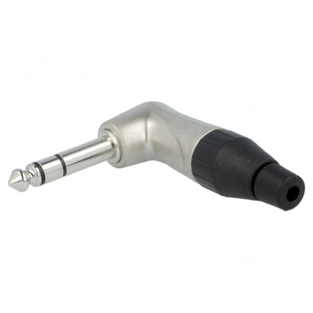 Mufă Jack 6,3mm Stereo 90° Cablu | Electronic-mag.ro | Componente Electronice