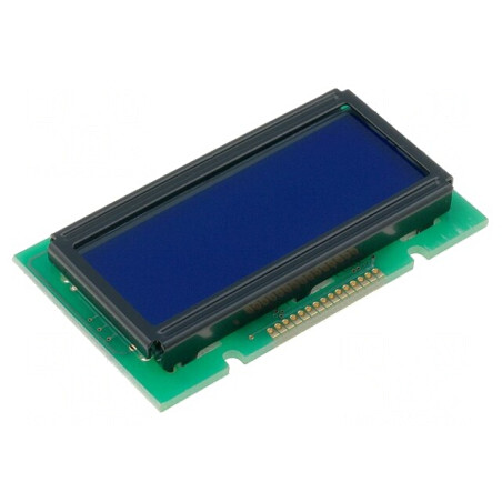 Afișaj LCD Alfanumeric 12x2 LED Albastru | Electronic-mag.ro | Componente Electronice