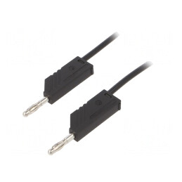 Cablu de măsurare 60VDC 16A 2m cu soclu axial 4mm | Electronic-mag.ro | Componente Electronice