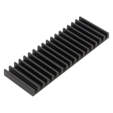 Radiator Aluminiu Anodizat 50x140x10mm | Electronic-mag.ro | Componente Electronice