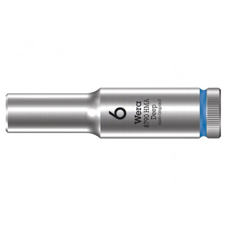 Cheie tubulară HEX 6mm 1/4 50mm oțel crom-vanadium | Electronic-mag.ro | Componente Electronice