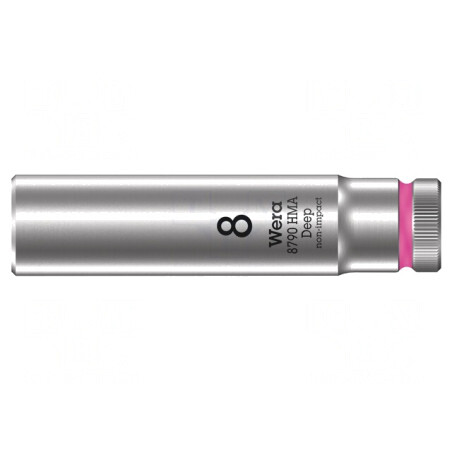 Tubulară HEX 8mm 1/4 50mm Oțel Crom-Vanadium | Electronic-mag.ro | Componente Electronice