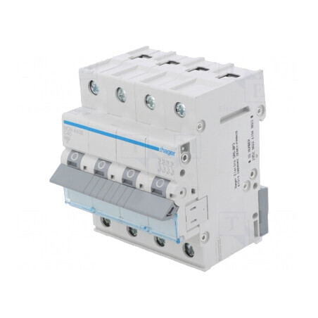 Întrerupător de Supracurent 40A 4 Poli 6kA 230/400VAC | Electronic-mag.ro | Componente Electronice