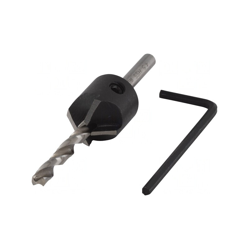 Bit de Pregăurire 4,5mm cu Adâncitor în Blister | Electronic-mag.ro | Componente Electronice