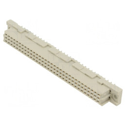 Soclu DIN 41612 tip C mamă 96 PIN THT drept | Electronic-mag.ro | Componente Electronice