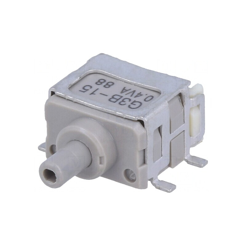 Comutator apăsare 2 poziții SPDT 0.01A 28VAC | Electronic-mag.ro | Componente Electronice