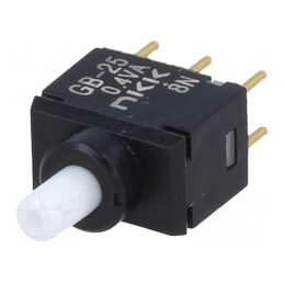 Comutator cu apăsare DPDT 0,01A 28VAC | Electronic-mag.ro | Componente Electronice