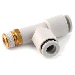 Teu Filetate Mufabil Alamă Polipropilenă M5 1-10bar | Electronic-mag.ro | Componente Electronice