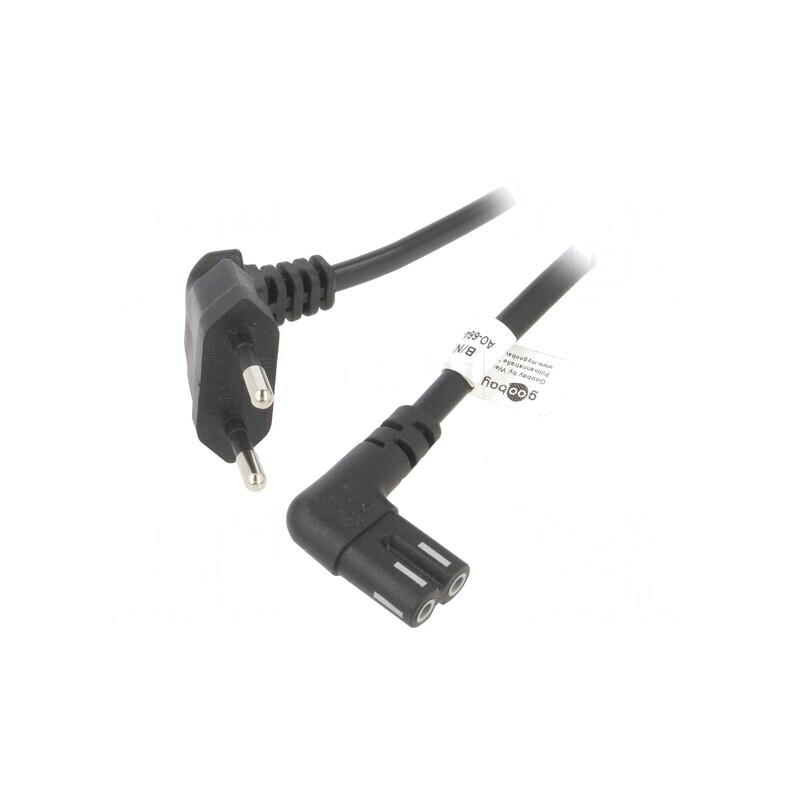 Cablu Alimentare Mufă Unghiulară 5m | Electronic-mag.ro | Componente Electronice