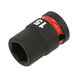 Tubulară Impact 15mm 1/2 Scurtă 6 Puncte | Electronic-mag.ro | Componente Electronice