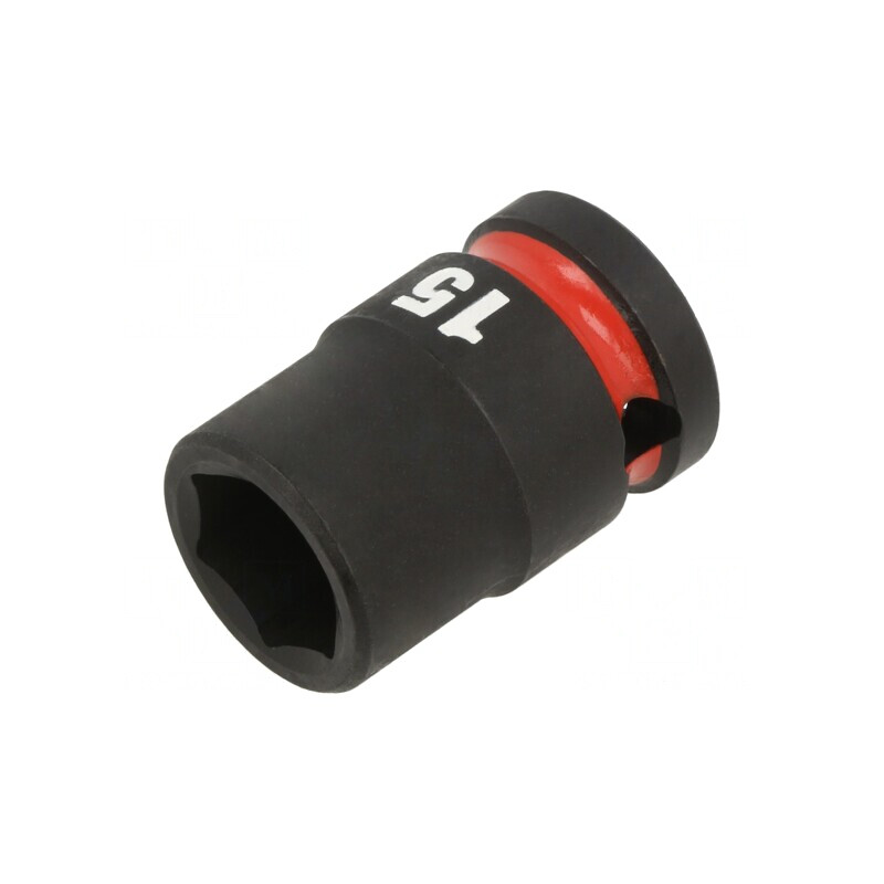 Tubulară Impact 15mm 1/2 Scurtă 6 Puncte | Electronic-mag.ro | Componente Electronice