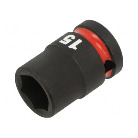 Tubulară Impact 15mm 1/2 Scurtă 6 Puncte | Electronic-mag.ro | Componente Electronice