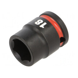 Tubulară Impact 18mm 1/2 Scurtă 6 Puncte | Electronic-mag.ro | Componente Electronice