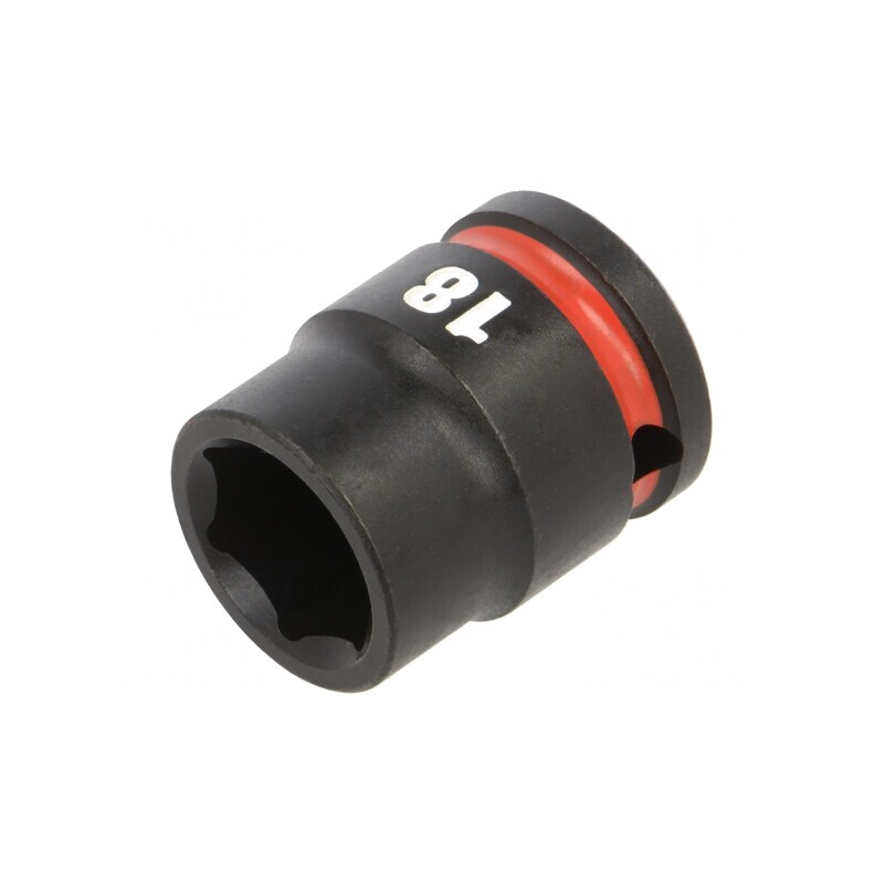 Tubulară Impact 18mm 1/2 Scurtă 6 Puncte | Electronic-mag.ro | Componente Electronice