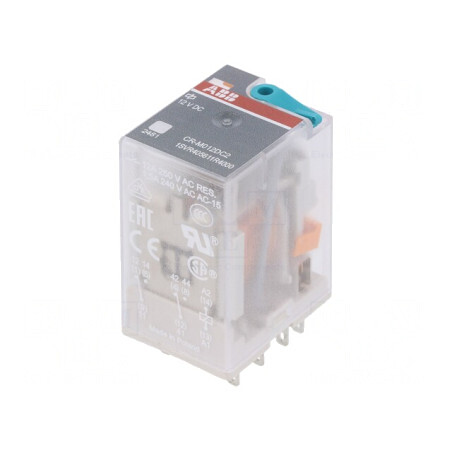 Releu Electromagnetic DPDT 12V 12A | Electronic-mag.ro | Componente Electronice