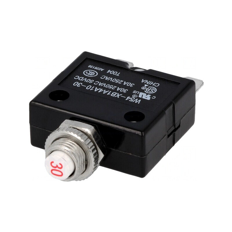 Întrerupător de Supracurent 250VAC 50VDC 30A SPST-NC | Electronic-mag.ro | Componente Electronice Întrerupător de Supracurent 250VAC 50VDC 30A SPST-NC | Electronic-mag.ro | Componente Electronice