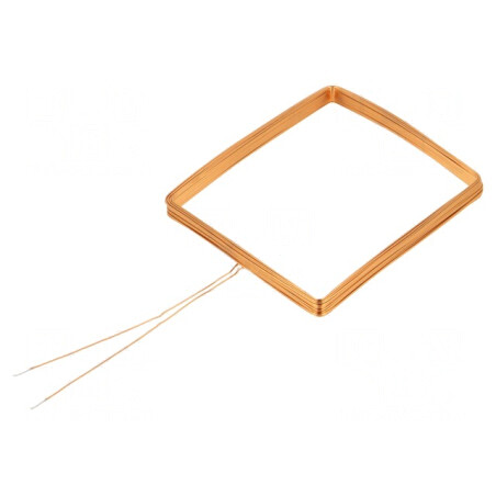 Antenă RFID 125kHz 45x51x4mm 180uH