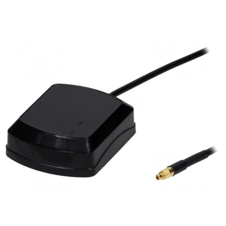 Antena GPS Interioară MMCX-A cu Mufă Dreaptă și Cablu de 5m | Electronic-mag.ro | Componente Electronice