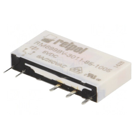 Releu Electromagnetic SPDT 5V 6A | Electronic-mag.ro | Componente Electronice