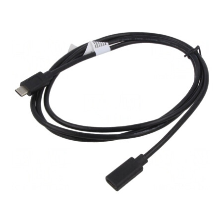 Cablu USB 2.0 USB-C 1.5m Negru | Electronic-mag.ro | Componente Electronice