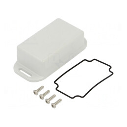 Carcasă Universală cu Lame de Fixare 35mm x 60mm x 22mm | Electronic-mag.ro | Componente Electronice