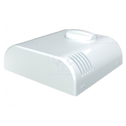 Carcasă montabilă pe perete ABS albă 80x80x25mm | Electronic-mag.ro | Componente Electronice