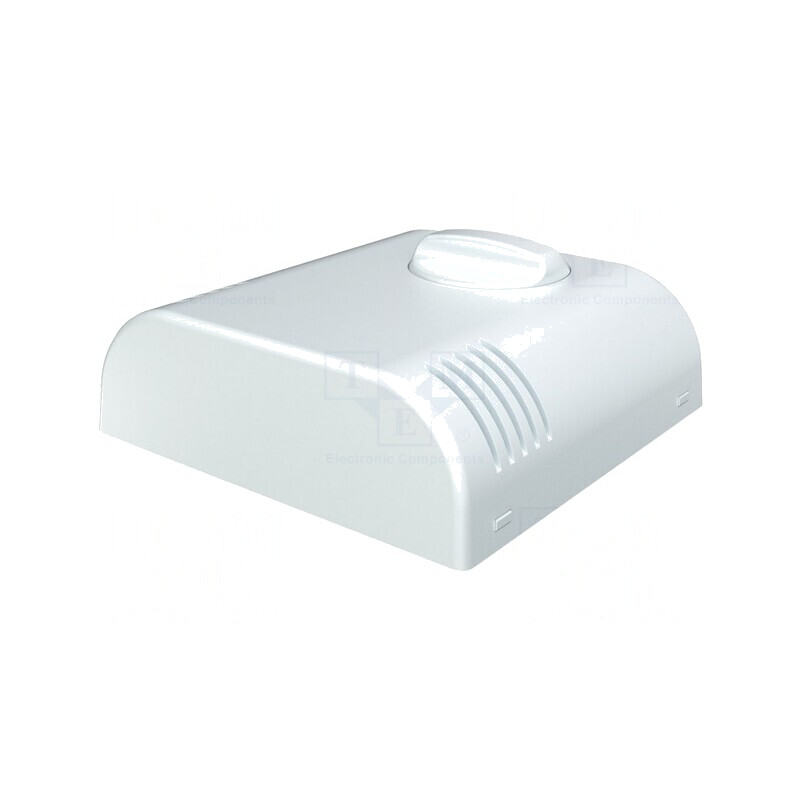Carcasă montabilă pe perete ABS albă 80x80x25mm | Electronic-mag.ro | Componente Electronice