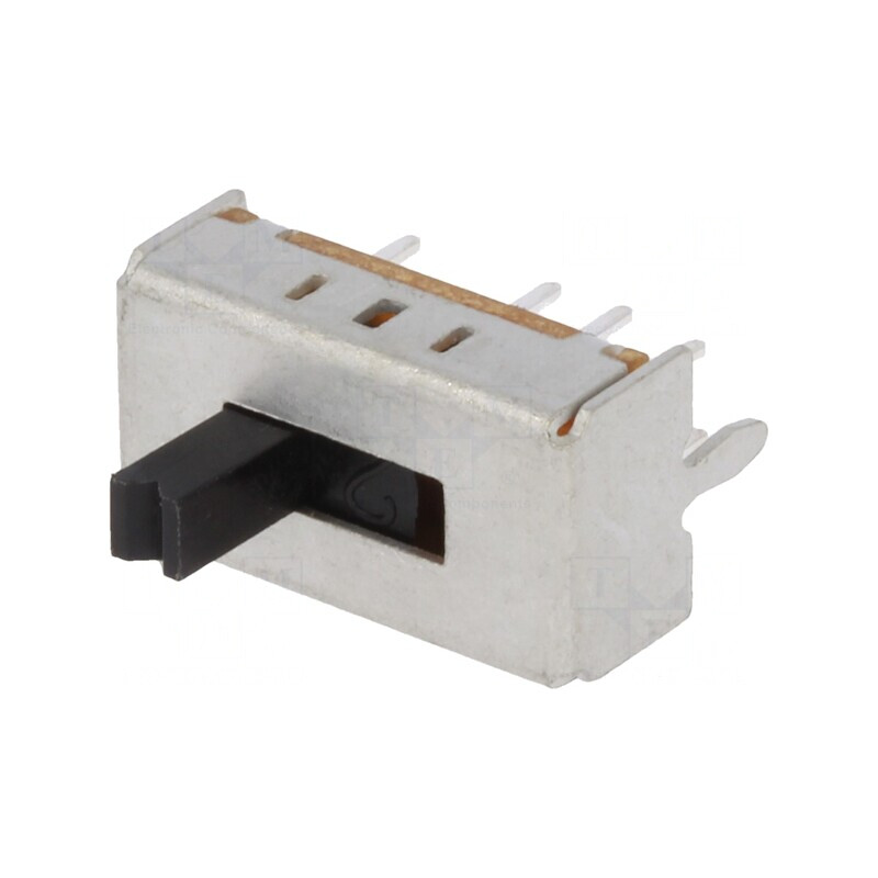 Comutator Glisant SP3T 0.3A/30VDC ON-ON-ON PCB THT | Electronic-mag.ro | Componente Electronice