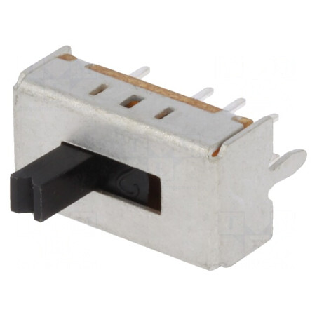 Comutator Glisant SP3T 0.3A/30VDC ON-ON-ON PCB THT | Electronic-mag.ro | Componente Electronice