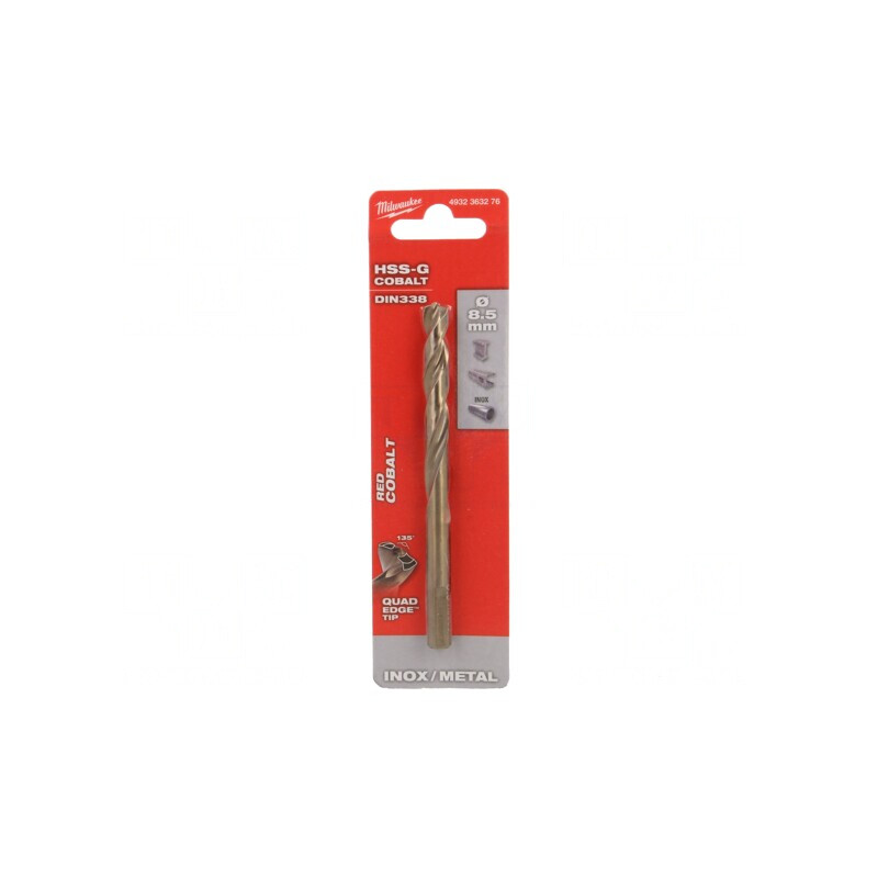 Burghiu Metal 8,5mm Oțel Rapid cu Cobalt HSS-Co | Electronic-mag.ro | Componente Electronice