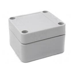 Carcasă universală BOXELEC ABS gri 60x65x40mm | Electronic-mag.ro | Componente Electronice