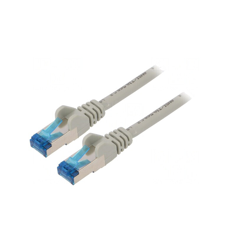 Patch Cord S/FTP Cat 6a LSZH Gri 5m | Electronic-mag.ro | Componente Electronice Patch Cord S/FTP Cat 6a LSZH Gri 5m | Electronic-mag.ro | Componente Electronice