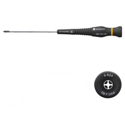 Şurubelniţă Precizie Phillips PH1 80mm ESD | Electronic-mag.ro | Componente Electronice