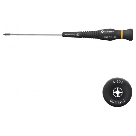 Şurubelniţă Precizie Phillips PH1 80mm ESD | Electronic-mag.ro | Componente Electronice